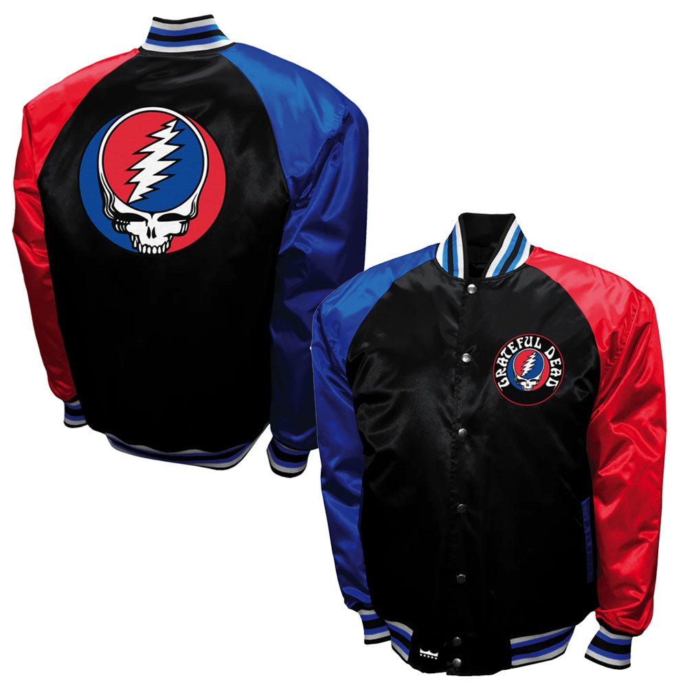 GRATEFUL DEAD - Grateful Dead / Satin Jacket / バックプリントあり